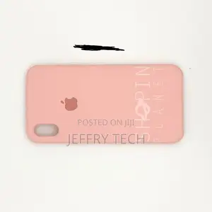 iPhone X / XS Silicone Case Grapefruit