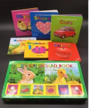 My Little Board Book Set – Baby Toddler Learning Books