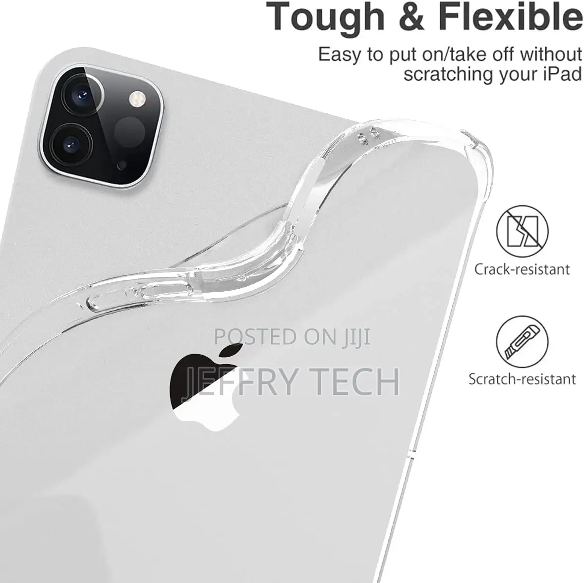 TPU Protective Cover Transparent iPad Pro 12.9 Inch Case 202