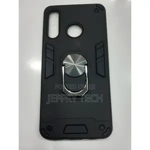Silicone Case Huawei P20 Lite Case (Black Cover)