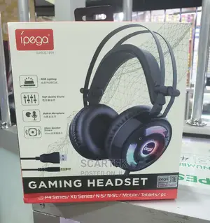 Ipega Gaming Headset for Ps4/Xbox/Mobile/Tablet/Pc