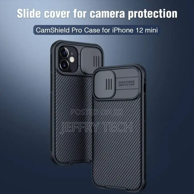 Nilkin Camshield Case Compatible With iPhone 12 Mini