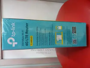 Tp-Link 300 Mbps Wifi 4G LTE SIM Card Router