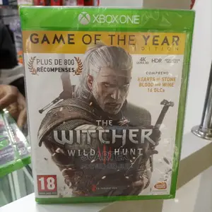 Xbox 1 the Witcher Wild Hunt 3 Game of the Year