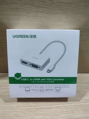 Ugreen USB C to HDMI and VGA Converter