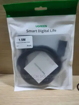 Display Port Male VGA Male Cable 1.5M