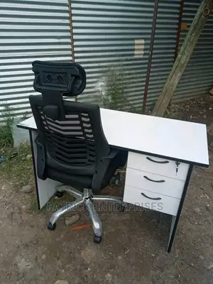 Executive 1.2 Mtrs Office Desk Headrest Office Chair