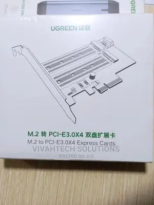 Ugreen M.2 Nvme to Pci-E3.0 Express Card With M.2 Sata