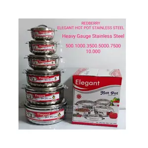 6pcs Elegant Hot Pots-
