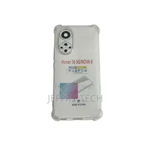 Silicone Back Case for Huawei Honor 50 - Transparent - Anti