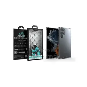 Samsung Galaxy S22 Ultra 6.8 Inch Clear Back Cover With E