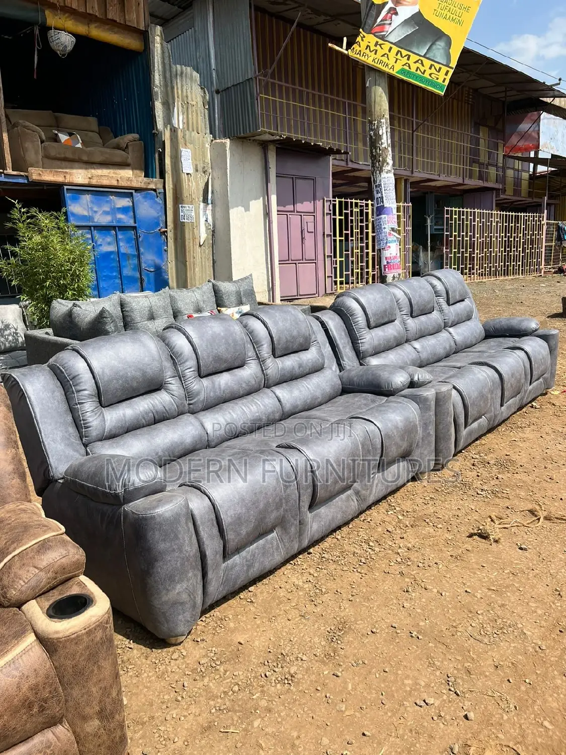 6 Seater Reclinerlike Sofa