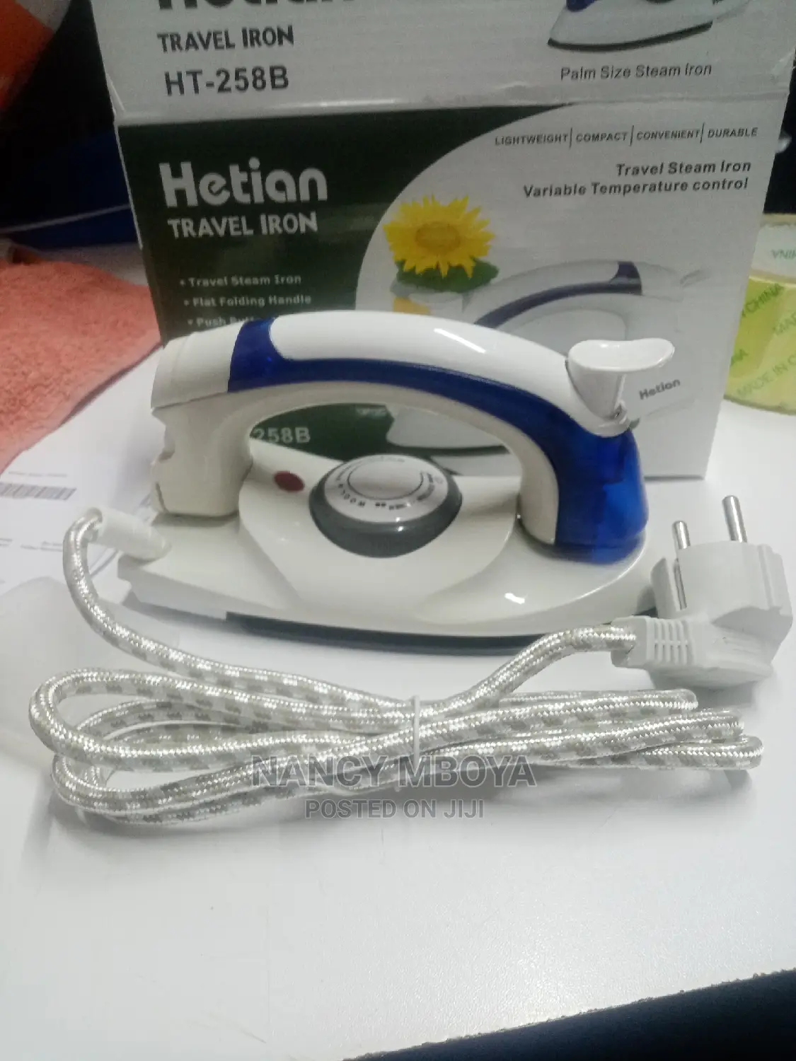 Foldable Travel Iron Box