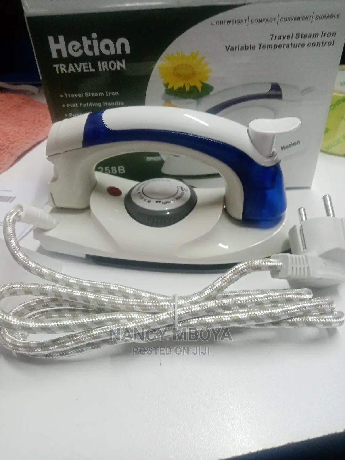 Foldable Travel Iron Box