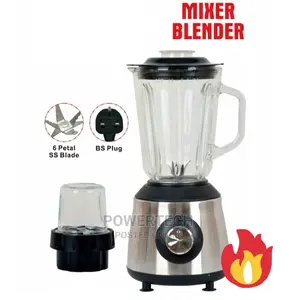 2 in 1 Glass Jar Blender **