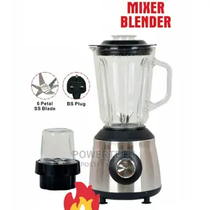 Rashnki 2 in 1 Glass Jar Blender.