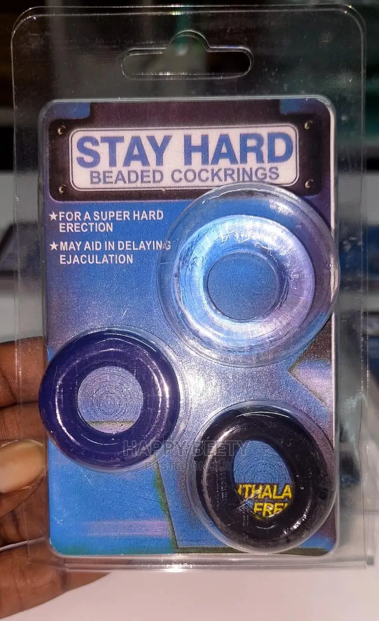 3pcs Silicone Penis Rings/ Ejaculation Delayed Aid