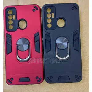 Tecno Camon 17 Cover// Case//Hard Cover- Black