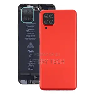 Battery Back Cover for Samsung Galaxy A12(Red)