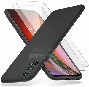 Oneplus Nord 2 5G Case Slim Silicone Cover Glass Screen Pr