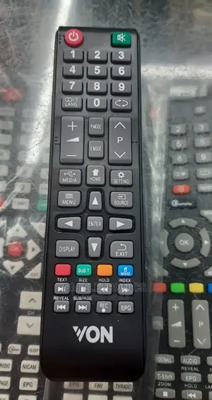 New Von Smart Tv Remote.