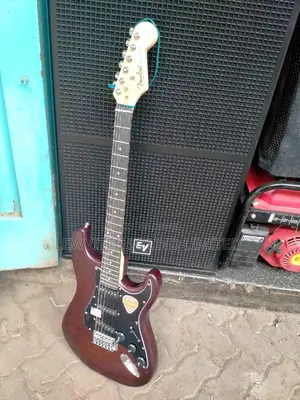 Fender Maroon Guitar