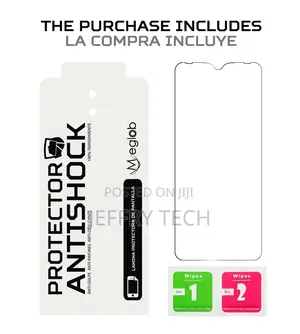 Screen Protector Brand Antishock for Tecno Spark 7T