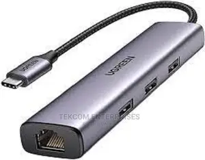 Ugreen Usb 3.0 Hub (3 Usb 3.0) With Gigabit Ethernet Adapter