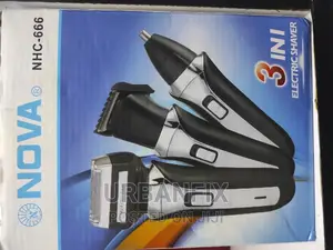 Nova 3 in 1 Electric Shaver With Smoother and Nose Trimmer