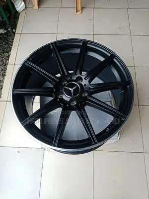 Black Machine Mercedes Rims 18 Inch