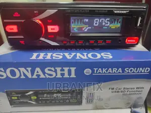 Brand New Sonashi Bluetooth Car Radio With 2 Usb