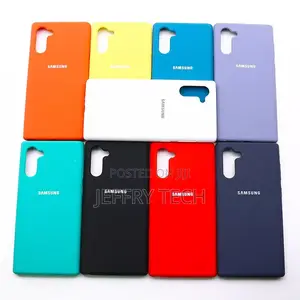 Samsung Note 10 Plus Case Original Liquid Silicone Soft Back