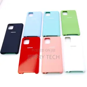 Samsung Galaxy Note10lite Liquid Silicone Soft Case Anti-Fa