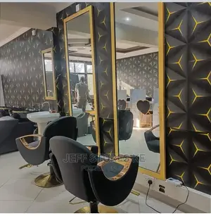 Golden Plated Black Executive Styling Chairs