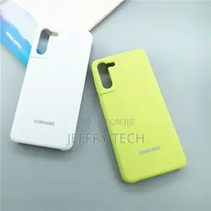 Silicone Cover S21+ S21FE S21ultra S21 5G Silky Office Style