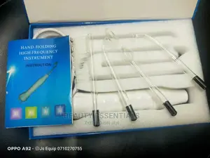Hand Holding High Frequency Instrument