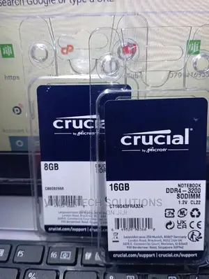 Crucial Laptop RAM DDR4 8GB 3200
