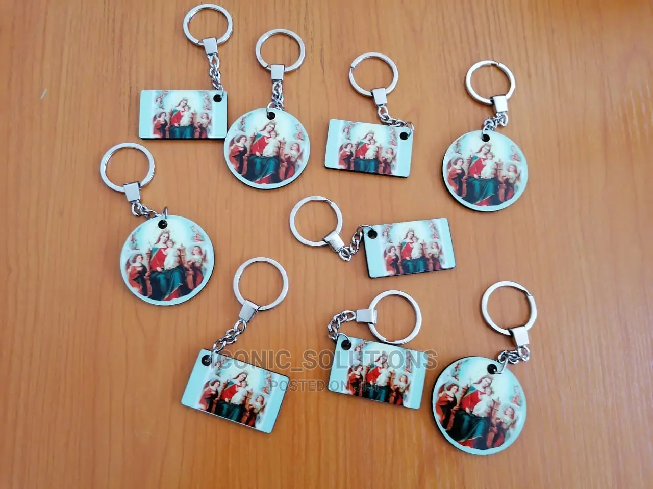 Custom-Branded MDF Key Holders