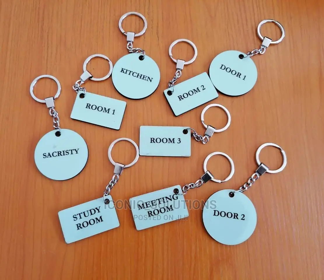 Custom-Branded MDF Key Holders