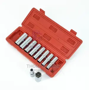 10pcs 1⁄2 Inch Dr Deep Socket Wrench Set