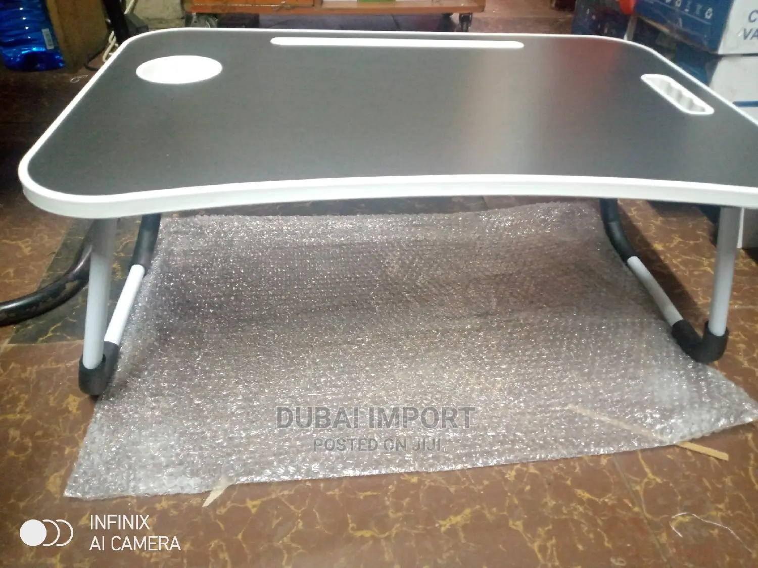 Foldable Laptop Stand With Cup Holder
