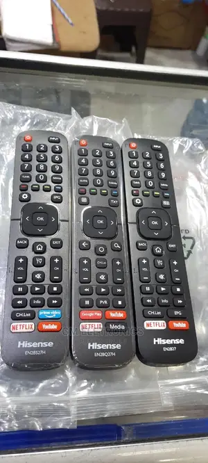 New Hisense Replacement Remote for Smart Android Tv.