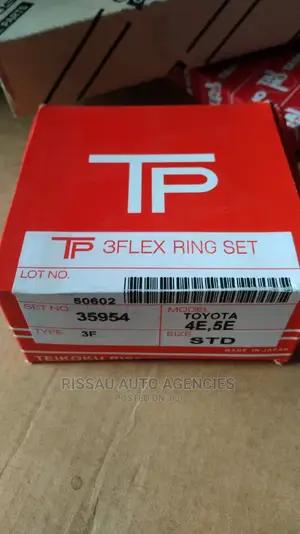Toyota 4E 5E Engine Standard Piston Rings TP Made in Japan