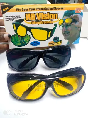 Day and Night Vision Driving Glass