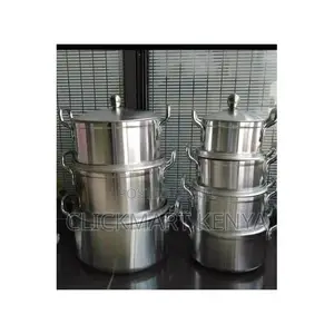 Cookware Set Heavy Stainless Sufuria 7 Pot Sufuria Set With 7 Lids
