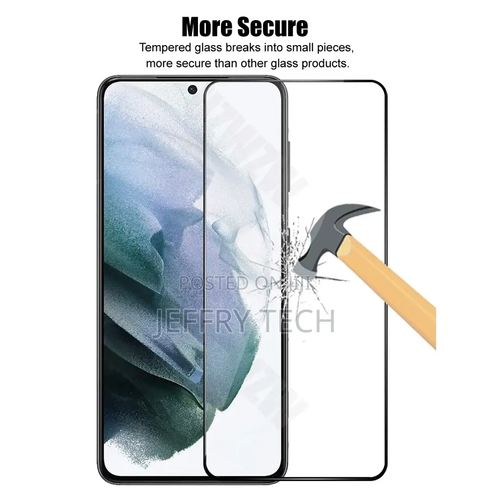 Samsung Galaxy S21 FE 5G (2pcs) Full Coverage Tempered Glass