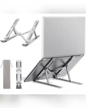 Metallic Laptop Stand