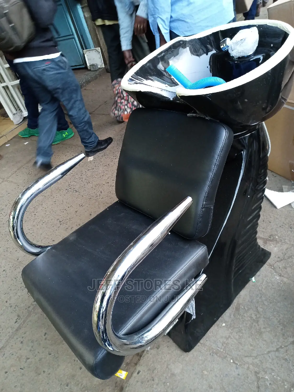 Chrome Shampoo Sink