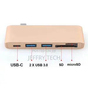 USB C Hub to TF SD Reader Slot Hub 3.0 PD Thunderbolt 3 USB