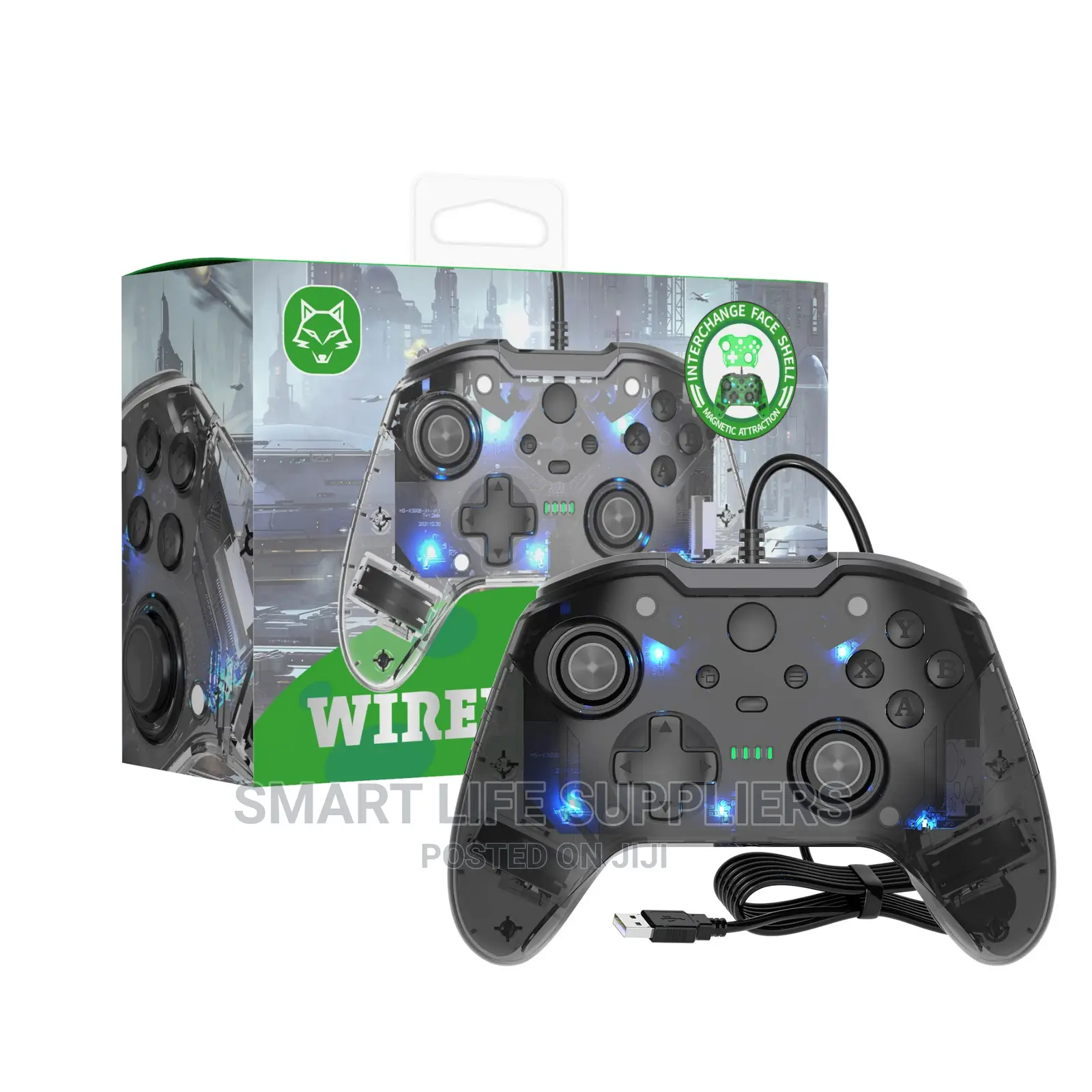 USB Wired Controller for Xbox One /X/S and PC Windows